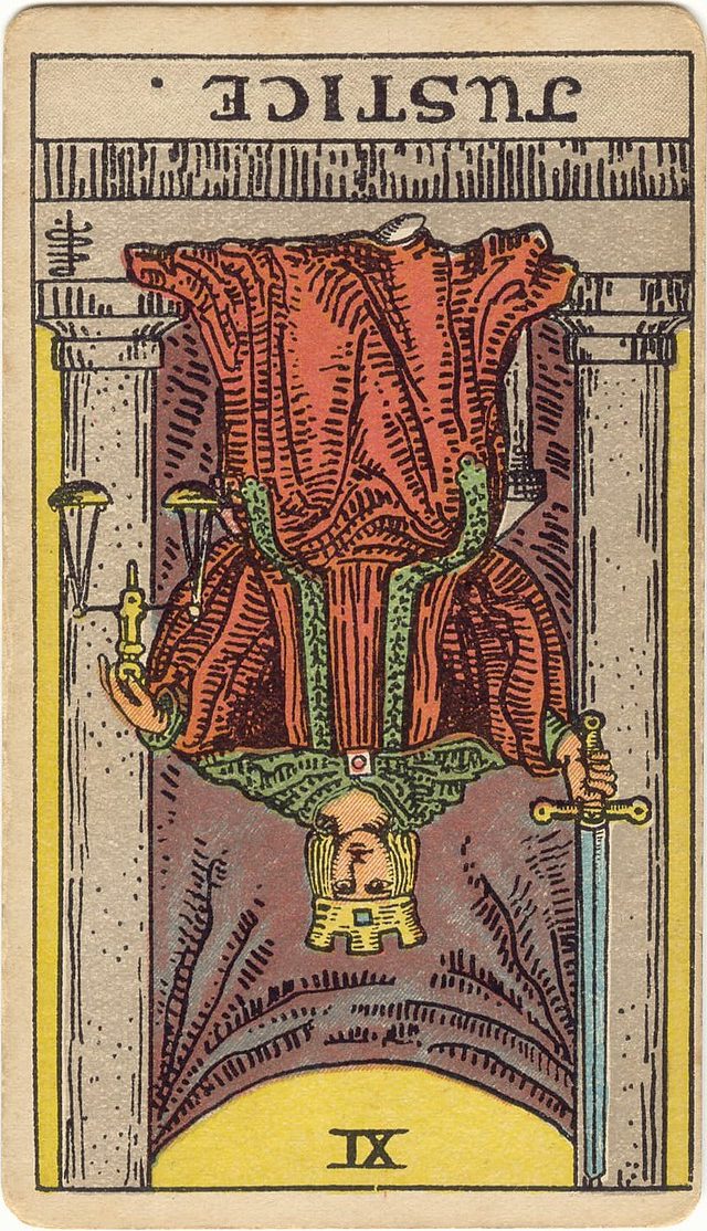 la justicia tarot arcano 11