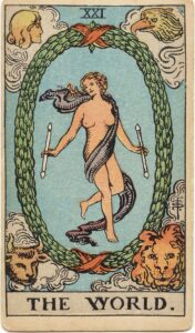 arcano 21 el mundo tarot