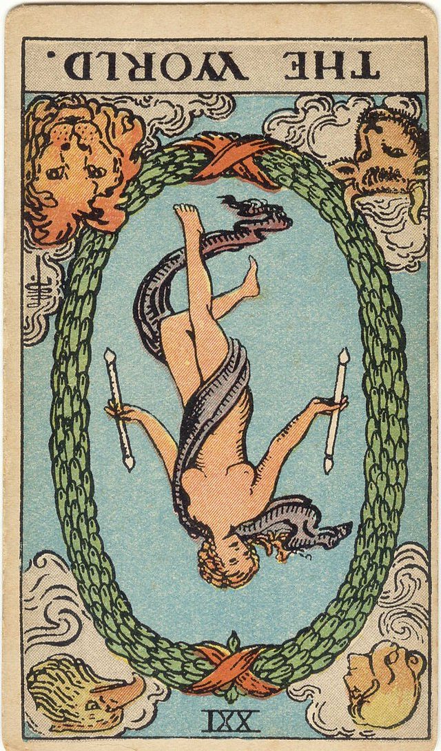 arcano 21 el mundo tarot