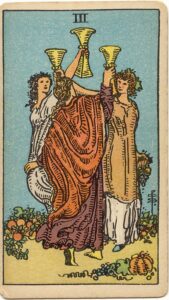 tres de copas tarot