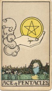 as de oros tarot