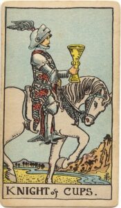caballero de copas tarot