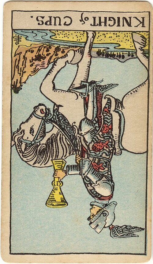 Significado Del Caballero De Copas En El Tarot Arcano Menor
