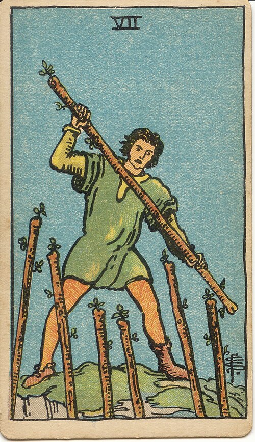 7 de bastos tarot