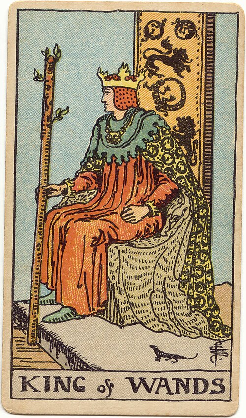 rey de bastos tarot
