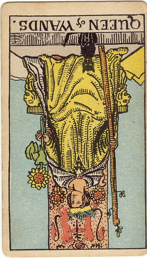 queen of wands tarot significado