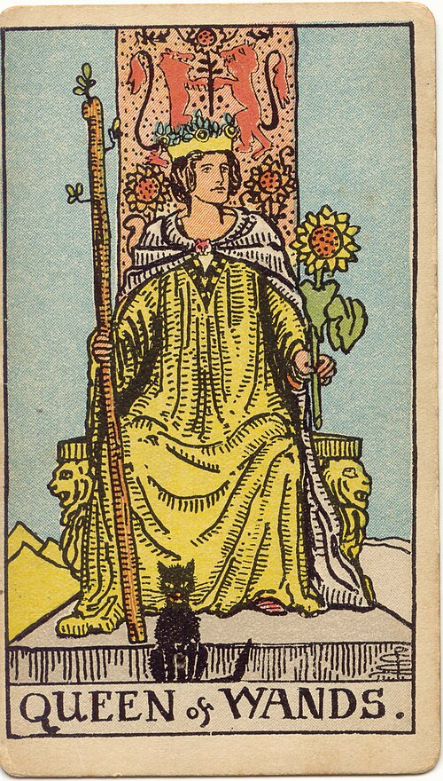 queen of wands tarot significado