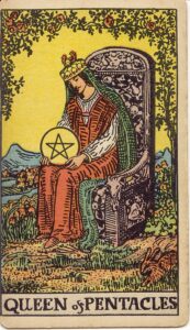 reina de oros tarot