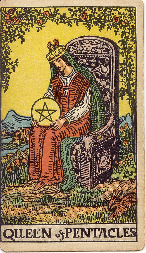 Reina De Oros tarot