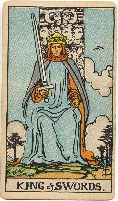 rey de espadas tarot